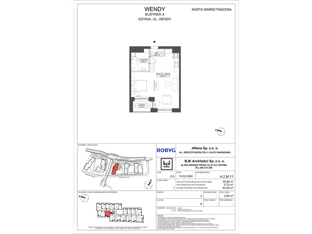 Mieszkanie w inwestycji Wendy, symbol A2M11 » nportal.pl