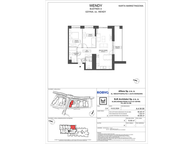 Mieszkanie w inwestycji Wendy, symbol A4M06 » nportal.pl