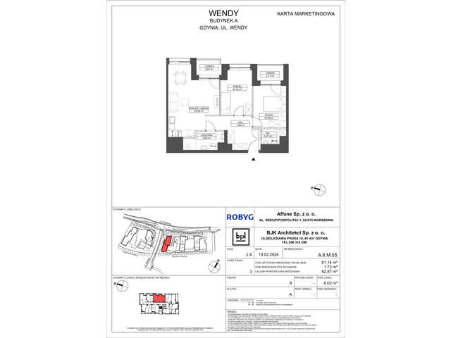 Mieszkanie w inwestycji Wendy, symbol A8M05 » nportal.pl