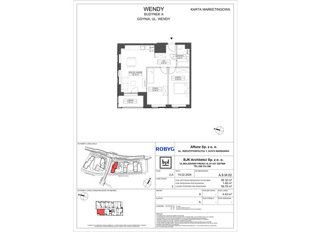 Mieszkanie w inwestycji Wendy, symbol A9M02 » nportal.pl