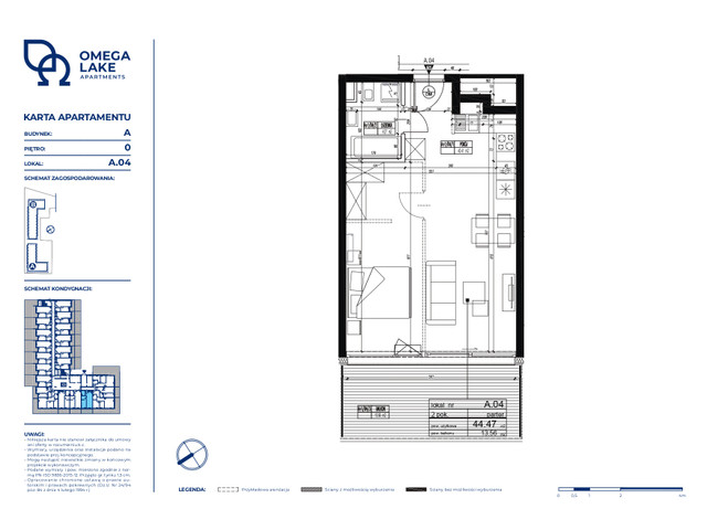 Mieszkanie w inwestycji Omega Lake Apartments, symbol A.0.04 » nportal.pl