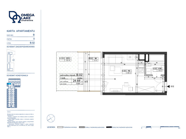 Mieszkanie w inwestycji Omega Lake Apartments, symbol B.0.02 » nportal.pl