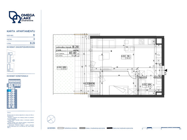 Mieszkanie w inwestycji Omega Lake Apartments, symbol B.0.29 » nportal.pl