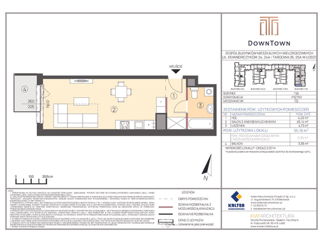 Mieszkanie w inwestycji DownTown, symbol T25_10 » nportal.pl