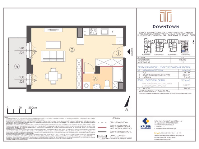 Mieszkanie w inwestycji DownTown, symbol T25_11 » nportal.pl