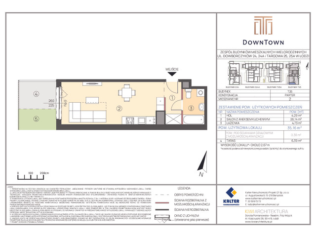 Mieszkanie w inwestycji DownTown, symbol T25_2 » nportal.pl