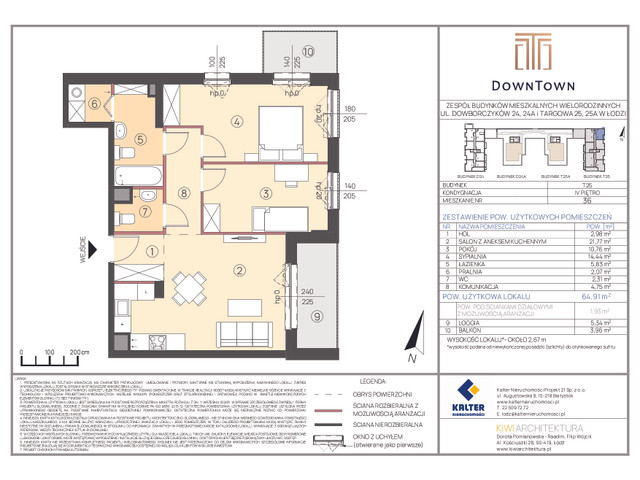 Mieszkanie w inwestycji DownTown, symbol T25_36 » nportal.pl