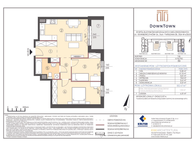 Mieszkanie w inwestycji DownTown, symbol T25_39 » nportal.pl