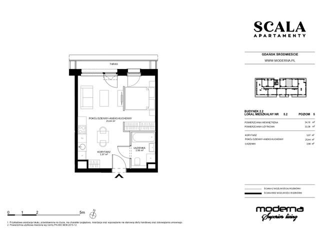 Mieszkanie w inwestycji Apartamenty Scala, symbol 2.2-5.2 » nportal.pl