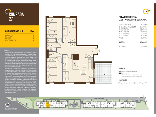 Mieszkanie w inwestycji Conrada 27, symbol C27-LM-B-124 » nportal.pl