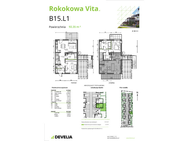 Mieszkanie w inwestycji Rokokowa Vita, symbol B15.L1 » nportal.pl