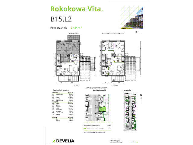 Mieszkanie w inwestycji Rokokowa Vita, symbol B15.L2 » nportal.pl