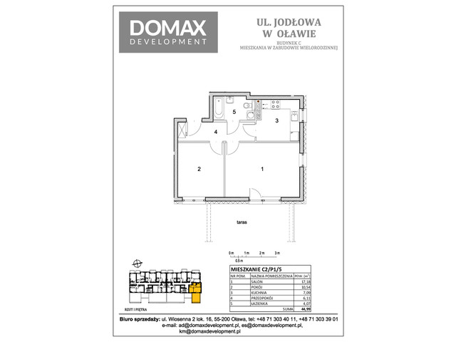 Mieszkanie w inwestycji Osiedle przy ul. Jodłowej, symbol C2/P1/5 » nportal.pl