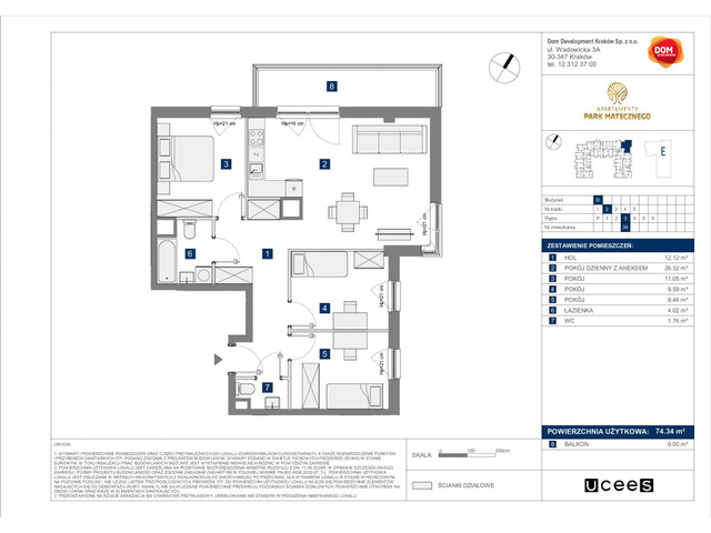 Mieszkanie w inwestycji Apartamenty Park Matecznego, symbol f-197746 » nportal.pl