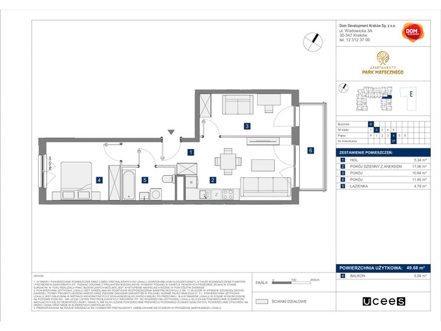 Mieszkanie w inwestycji Apartamenty Park Matecznego, symbol f-197747 » nportal.pl