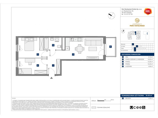 Mieszkanie w inwestycji Apartamenty Park Matecznego, symbol f-197757 » nportal.pl