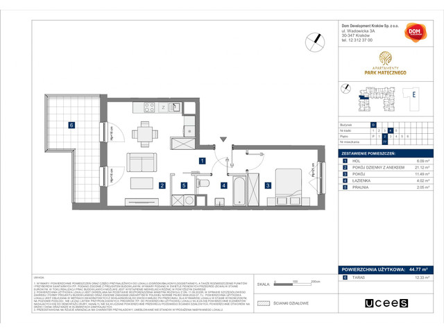 Mieszkanie w inwestycji Apartamenty Park Matecznego, symbol f-197787 » nportal.pl