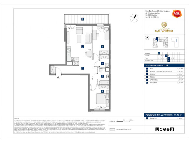 Mieszkanie w inwestycji Apartamenty Park Matecznego, symbol f-197795 » nportal.pl