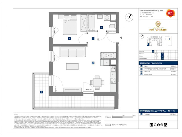 Mieszkanie w inwestycji Apartamenty Park Matecznego, symbol f-197815 » nportal.pl