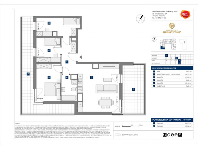 Mieszkanie w inwestycji Apartamenty Park Matecznego, symbol f-197818 » nportal.pl