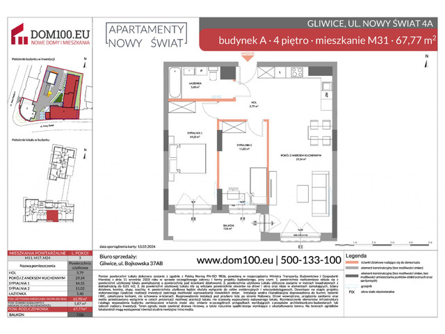 Mieszkanie w inwestycji Apartamenty Nowy Świat, symbol M31 » nportal.pl