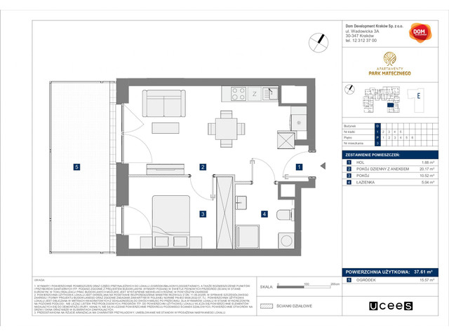 Mieszkanie w inwestycji Apartamenty Park Matecznego, symbol f-197713 » nportal.pl