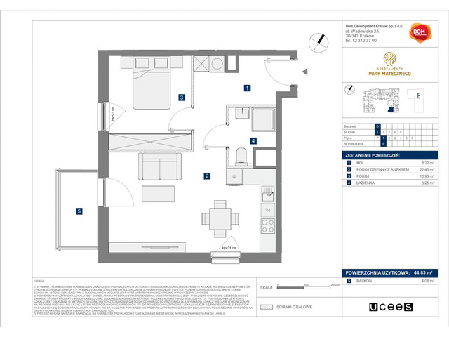 Mieszkanie w inwestycji Apartamenty Park Matecznego, symbol f-197716 » nportal.pl