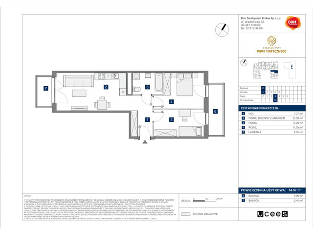 Mieszkanie w inwestycji Apartamenty Park Matecznego, symbol f-197726 » nportal.pl