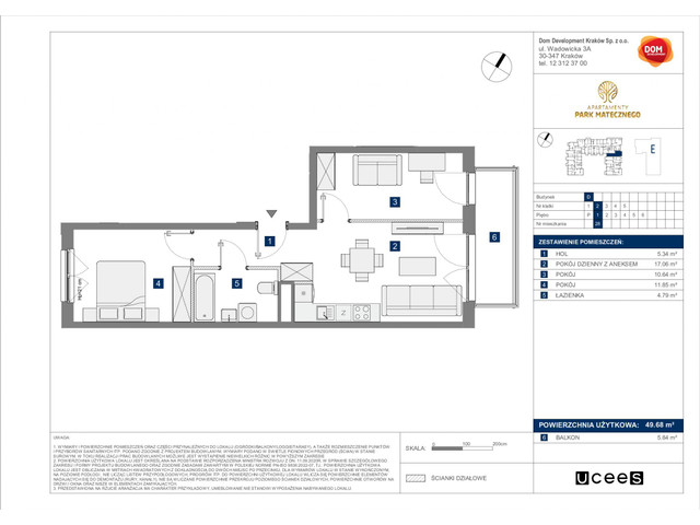 Mieszkanie w inwestycji Apartamenty Park Matecznego, symbol f-197738 » nportal.pl