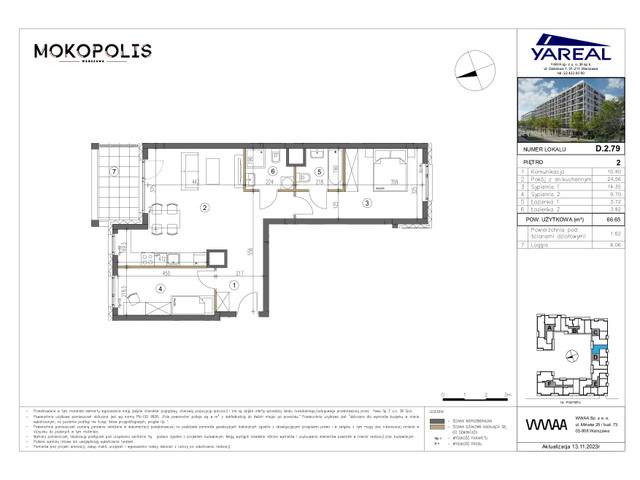 Mieszkanie w inwestycji MOKOPOLIS, symbol D.2.79 » nportal.pl