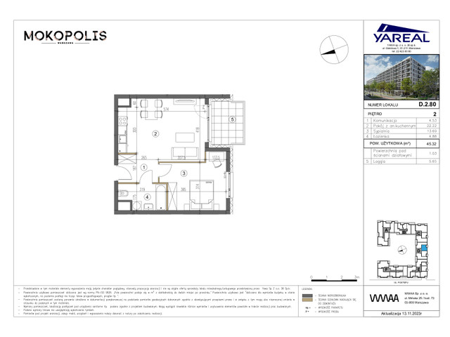 Mieszkanie w inwestycji MOKOPOLIS, symbol D.2.80 » nportal.pl