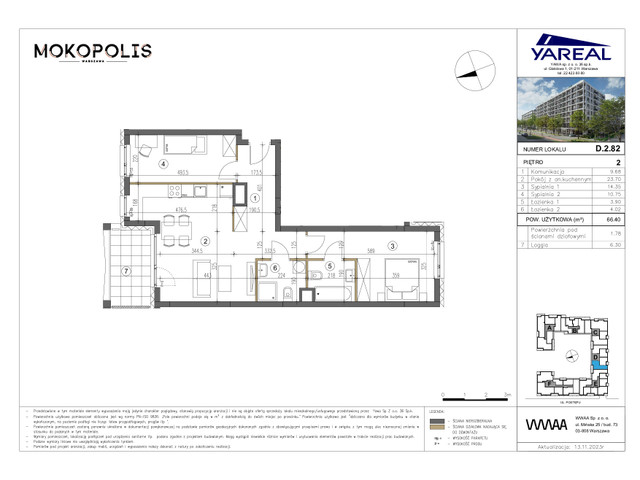 Mieszkanie w inwestycji MOKOPOLIS, symbol D.2.82 » nportal.pl