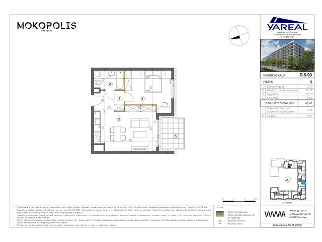 Mieszkanie w inwestycji MOKOPOLIS, symbol D.5.93 » nportal.pl