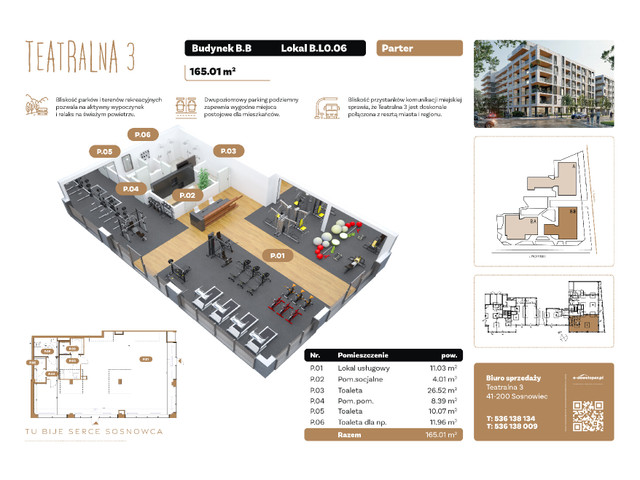 Komercyjne w inwestycji Teatralna 3, symbol BL06 » nportal.pl