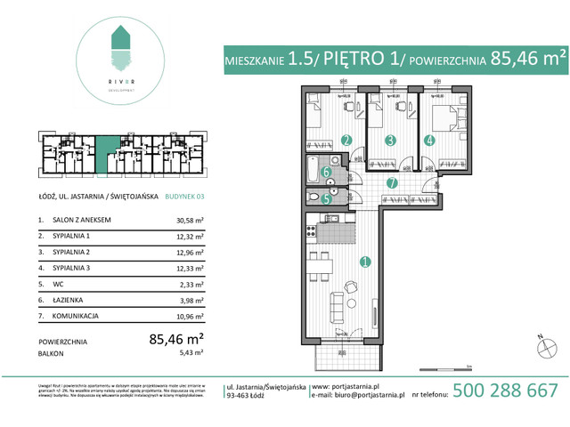 Mieszkanie w inwestycji Port Jastarnia, budynek 03, symbol 8 » nportal.pl