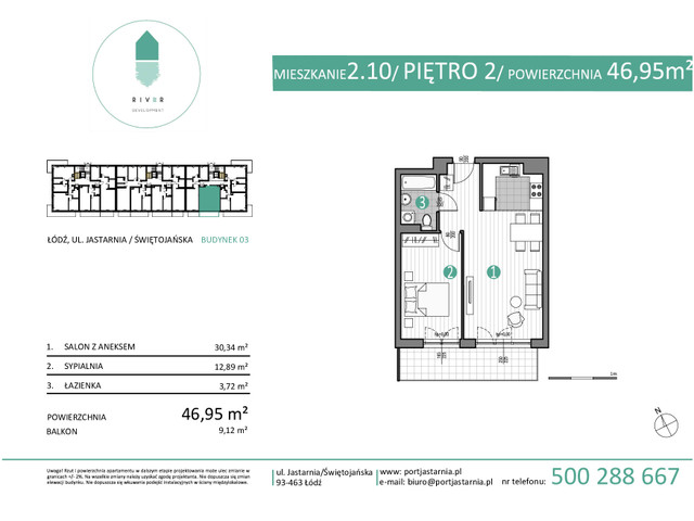 Mieszkanie w inwestycji Port Jastarnia, budynek 03, symbol 7 » nportal.pl