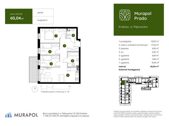 Mieszkanie w inwestycji Murapol Prado, symbol 2.B.0.08 » nportal.pl