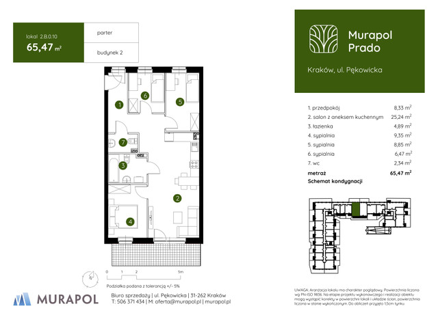 Mieszkanie w inwestycji Murapol Prado, symbol 2.B.0.10 » nportal.pl