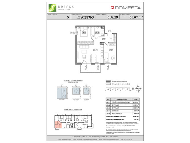 Mieszkanie w inwestycji Urzeka, symbol 5-5.A.29 » nportal.pl