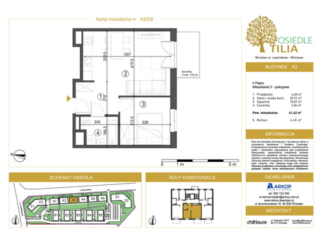 Mieszkanie w inwestycji Osiedle Tilia, symbol A3-A3/2/8 » nportal.pl