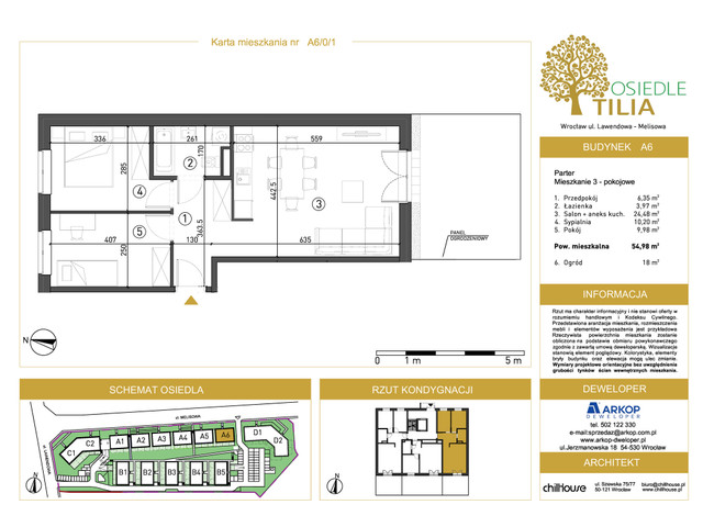 Mieszkanie w inwestycji Osiedle Tilia, symbol A6-A6/0/1 » nportal.pl