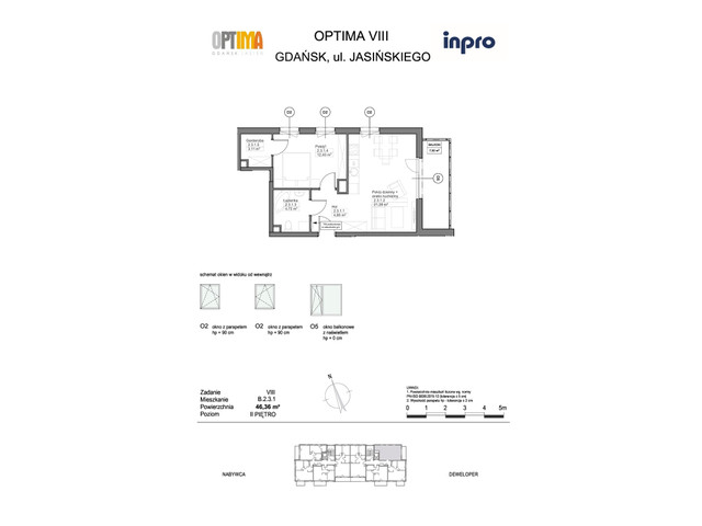 Mieszkanie w inwestycji Optima, symbol B.2.3.1 » nportal.pl