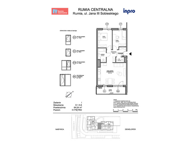 Mieszkanie w inwestycji Rumia Centralna, symbol D.1.5.6 » nportal.pl