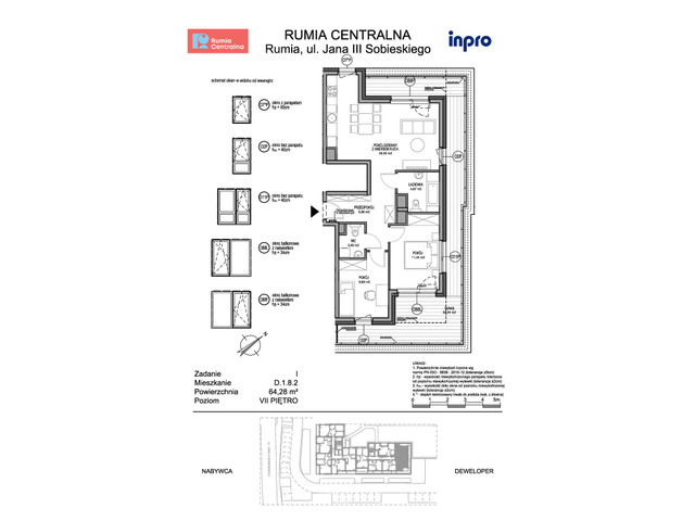 Mieszkanie w inwestycji Rumia Centralna, symbol D.1.8.2 » nportal.pl