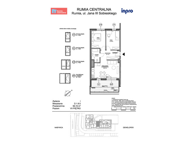 Mieszkanie w inwestycji Rumia Centralna, symbol D.1.8.5 » nportal.pl