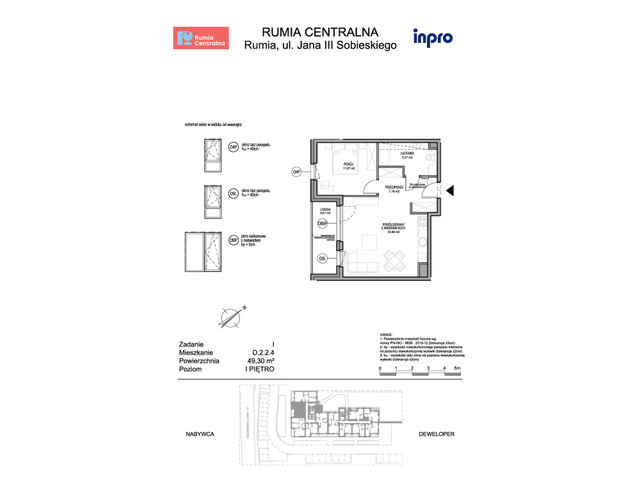 Mieszkanie w inwestycji Rumia Centralna, symbol D.2.2.4 » nportal.pl