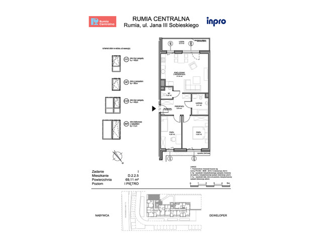 Mieszkanie w inwestycji Rumia Centralna, symbol D.2.2.5 » nportal.pl