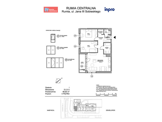 Mieszkanie w inwestycji Rumia Centralna, symbol D.2.3.3 » nportal.pl