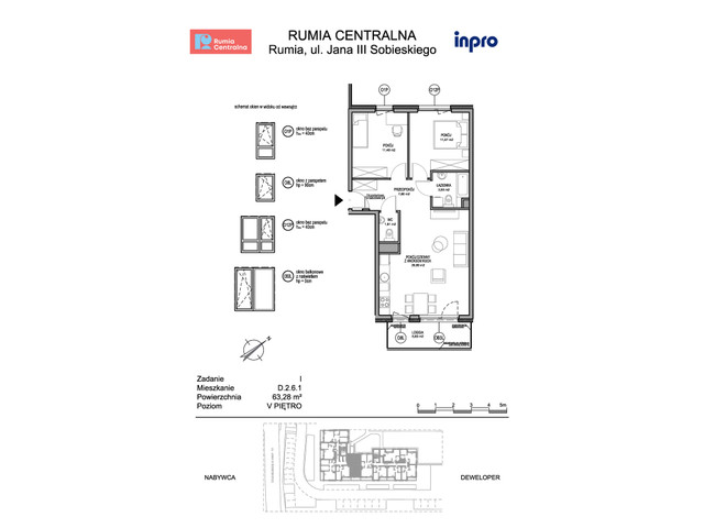 Mieszkanie w inwestycji Rumia Centralna, symbol D.2.6.1 » nportal.pl