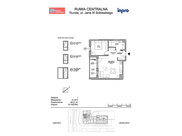 Mieszkanie w inwestycji Rumia Centralna, symbol D.2.8.4 » nportal.pl